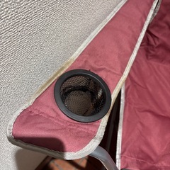 キャンプに！折りたたみ椅子の画像