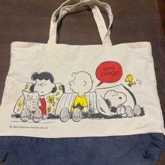スヌーピー トートバッグの画像