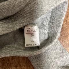 タイツ 70～80 グレーの画像