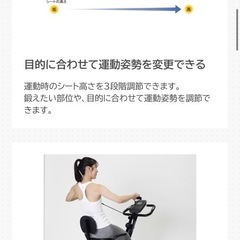 アルインコ　コンフォートバイク5322 AFBX5322 説明書付き！の画像