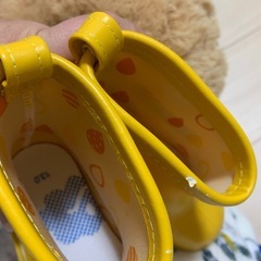 13cmの黄色い長靴の画像