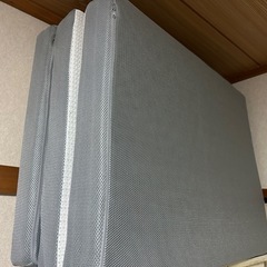 GOKUMIN マットレス 2層 高反発 プレミアム グランマットレス 三つ折り 極厚10cmの画像