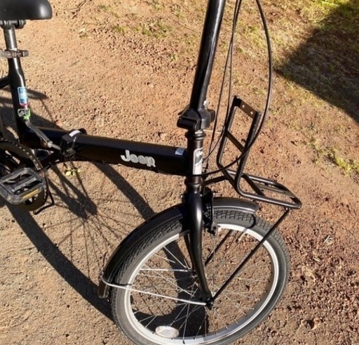 Jeep 折りたたみ自転車マットブラック (2525 panda) 三島の折りたたみ
