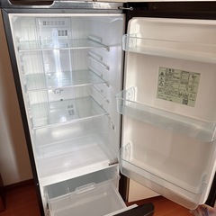 パナソニック Panasonic 冷蔵庫 2ドア ビターブラウン 右開きの画像