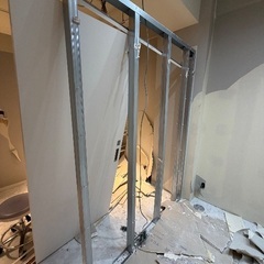 鉄くず スクラップ 軽量鉄骨の画像