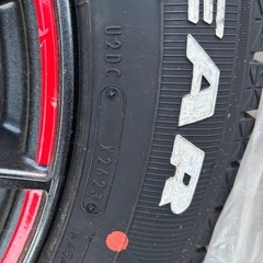 エクストレイルT33 18インチ　スタッドレスホイール4本セット
の画像