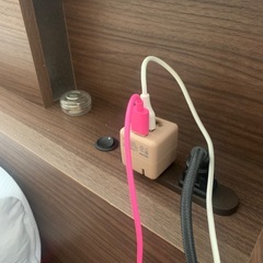 【超急募】NITORI シングルベッド＋マットレス／収納・ライト・コンセント付き／即日OKの画像