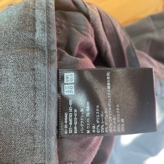 ユニクロタックワイドパンツM　の画像