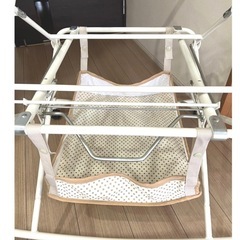 クールキッズ COOLKIDS ベビーベッド 全面蚊帳 日除ネット,荷物入れ付の画像