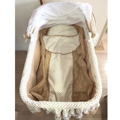 クールキッズ COOLKIDS ベビーベッド 全面蚊帳 日除ネット,荷物入れ付の画像