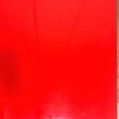 【中古・訳あり】IKEA LACK（ラック）サイドテーブル 赤 東岡崎駅近くの画像