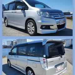 【車検令和8年3月まで！】 H22/ホンダ・ステップワゴンスパーダ/全て込みのお値打ち金額！の画像