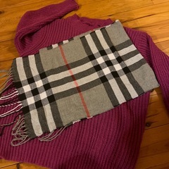 冬用未使用セ-ター➕マフラーの画像