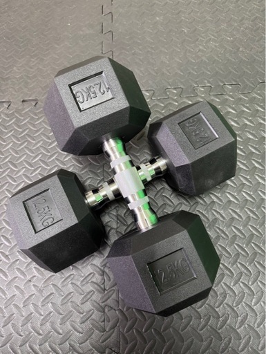 ダンベル12.5kg 2個セット ヘックスダンベル ヘキサゴンダンベル 六角
