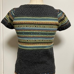 ビジューもりもり ニットの画像