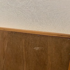 シンプルな木枠　☆☆　壁掛けミラー　巾31ｘ高さ121.5ｘ奥行2.5cm ☆☆ ナチュラル　の画像