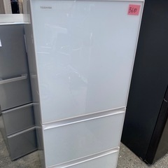 NO B681🌈福岡市内配送設置無料✨🌈GR-M33SXV-EW 冷蔵庫 VEGETA（ベジータ） グランホワイト [330L /3ドア /右開きタイプ]の画像