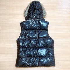 大幅お値下げanti-label BASIC ダウンベスト ファー付きXLの画像