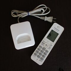 パナソニック電話機　子機1台付の画像