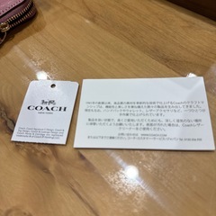 COACH 未使用 ポーチ マルチケース ギャランティ有の画像
