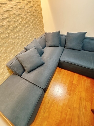 ソファー 3人掛け×2+オットマン