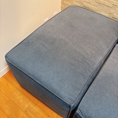 ソファー 3人掛け×2+オットマン の画像