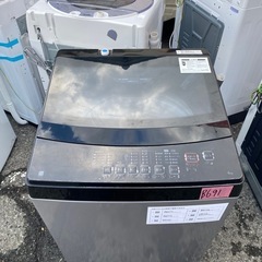 NO B691🌈福岡市内配送設置無料✨🌈2021製 ニトリ 6kg全自動洗濯機(NTR60BK ブラック) 風乾燥機能　の画像
