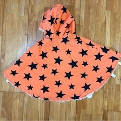 ポンチョ　ジャケット　キッズの画像