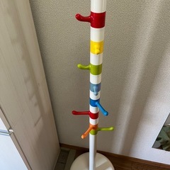 鞄掛け ポール IKEAの画像