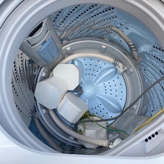 NO B694🌈福岡市内配送設置無料✨🌈ハイセンス 5．5kg全自動洗濯機 e angle select 白 HW-55E2W 2023年の画像