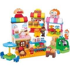 アンパンマンとみんなのおみせ たっぷりブロックDX の画像