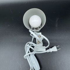 ★オーム電機 クリップライト ホワイト LTC-N117AW-Wの画像