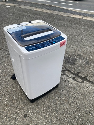 NO B698?福岡市内配送設置無料✨?Grand Line 全自動洗濯機 5.0kg ホワイト WM01A-50WT 2023年