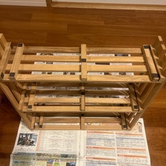 未使用？中古？収納棚の画像