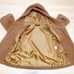 大幅お値下げ【新品未使用】ブラウン フード付き ダッフルコート アウター　Mの画像