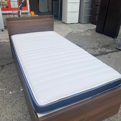 シングルベッド マットレスつき付きの画像
