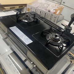 ノーリツ ガステーブル ガスコンロ【とし都市ガス用】 NLG2280Q1LGM ピッタリ収まる 片面焼グリルの画像