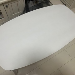 【新品・未使用】北欧風棚付きローテーブル 50×90×35｜九条駅受け取り希望or着払い配送の画像