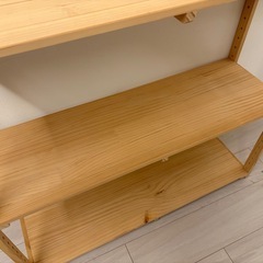 ニトリ 木製棚の画像
