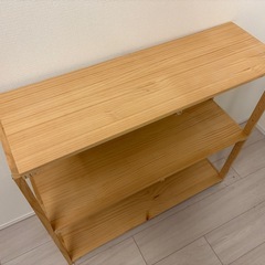 ニトリ 木製棚の画像