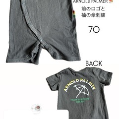 男の子　夏ロンパセット6枚　70cmの画像