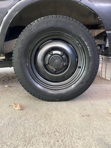 絶版】ジムニーSJ10 純正ホイールガンメタ (ぶんた) 曽根田のタイヤ