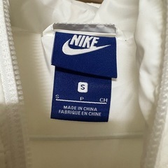 ナイキ/NIKE 白ダウンジャケット レディース Sサイズ ホワイトの画像