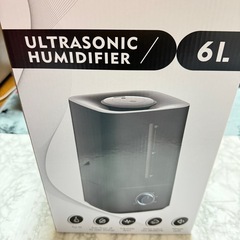 【新品未使用】加湿器 6L 大容量 ハイブリッド加湿器 4重除菌 次亜塩素酸水対応の画像