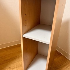 カラーボックス　スリム　2個セットの画像