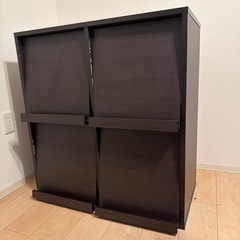 【LOWYA】ディスプレイ収納の画像