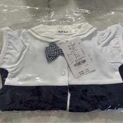 ＜新品＞SLAP SLIP 半袖 セーラーロンパース 70の画像