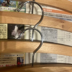 中古？ハンガー　5セットの画像