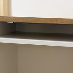 テーブル　机　　学習デスク　学習机　PCデスク　ウッドデスク　コンパクト机　ウッド　ナチュラルの画像