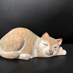 🐈木彫　猫たち（アジアン風）🐈
の画像